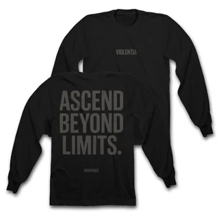 13th Heaven Ascend Violentia Heavyweight L/S Tee
