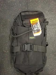 Source Double-D 45L reppu, musta