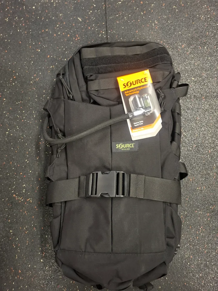 Source Double-D 45L reppu, musta