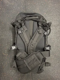 Source Double-D 45L reppu, musta 2